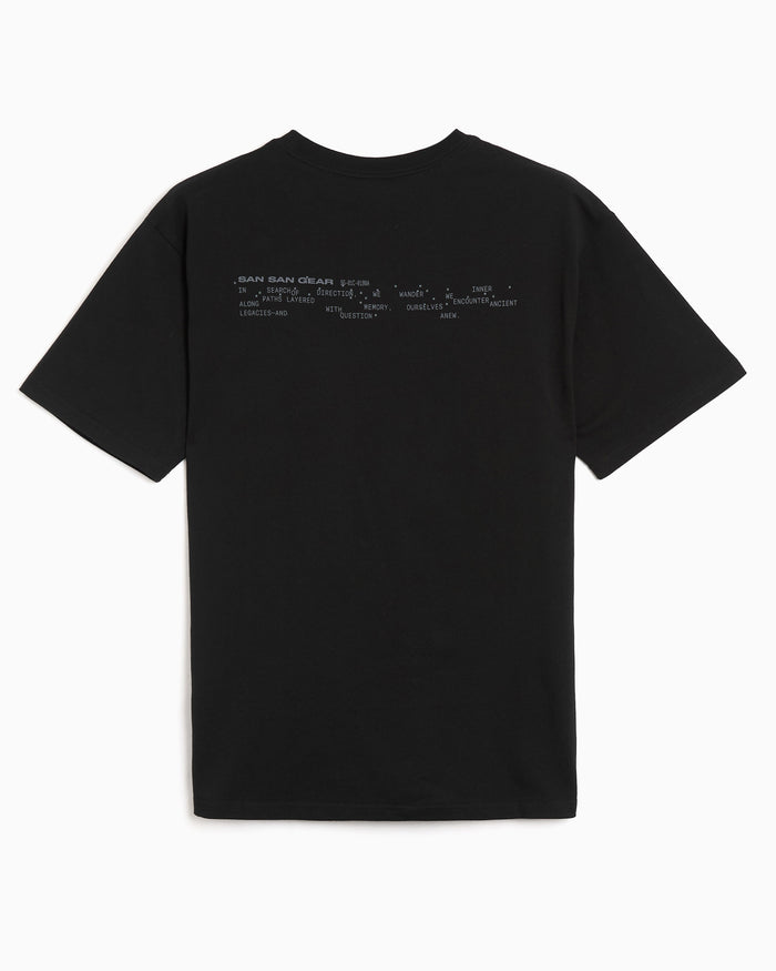 T-Shirts SAN SAN GEAR Graphic Men's T-Shirt - SG2601OTTS001-BLACK