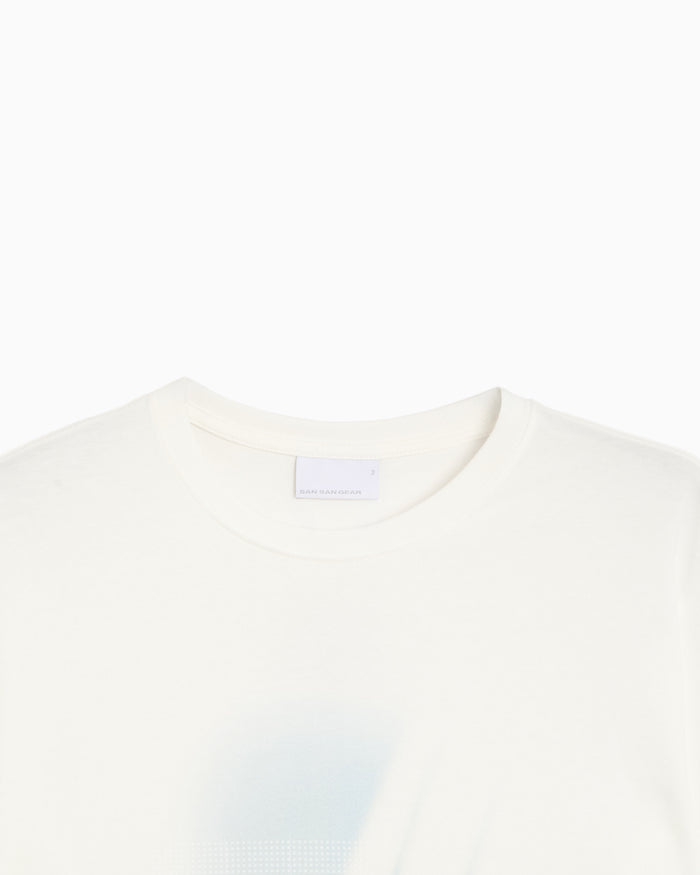 T-Shirts SAN SAN GEAR Shade Graphic Men's T-Shirt - SG2601OTTS003-WHITE