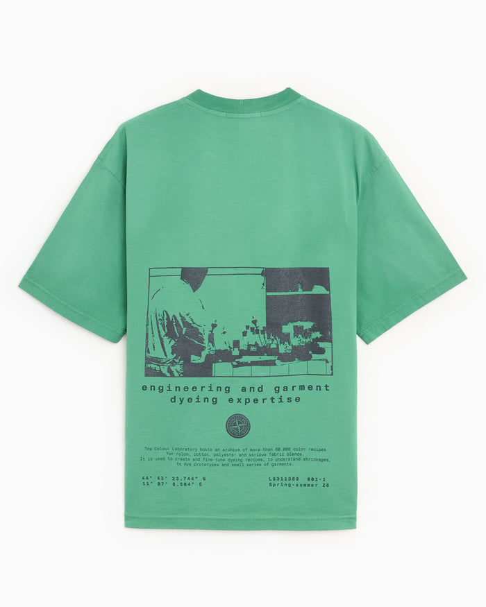 T-Shirts Stone Island Hand Sprayed Graphic Men's T-Shirt - L1S152100002-V005H