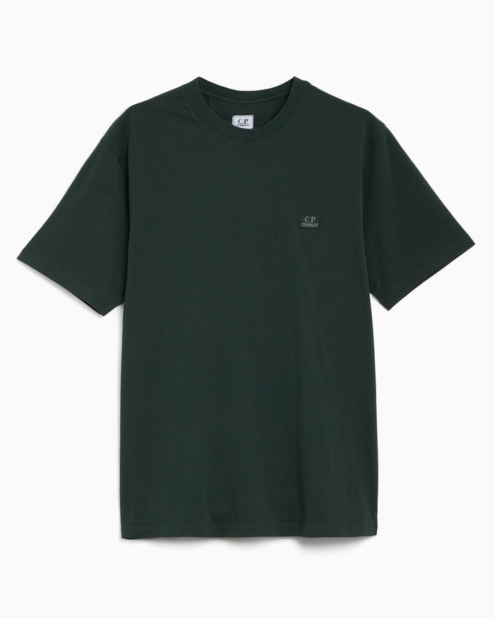 T-Shirts CP Company Logo Men's T-Shirt - 21CMTS726A005100W-697