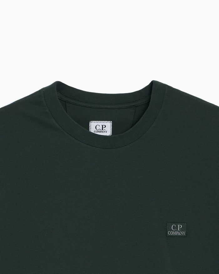 T-Shirts CP Company Logo Men's T-Shirt - 21CMTS726A005100W-697