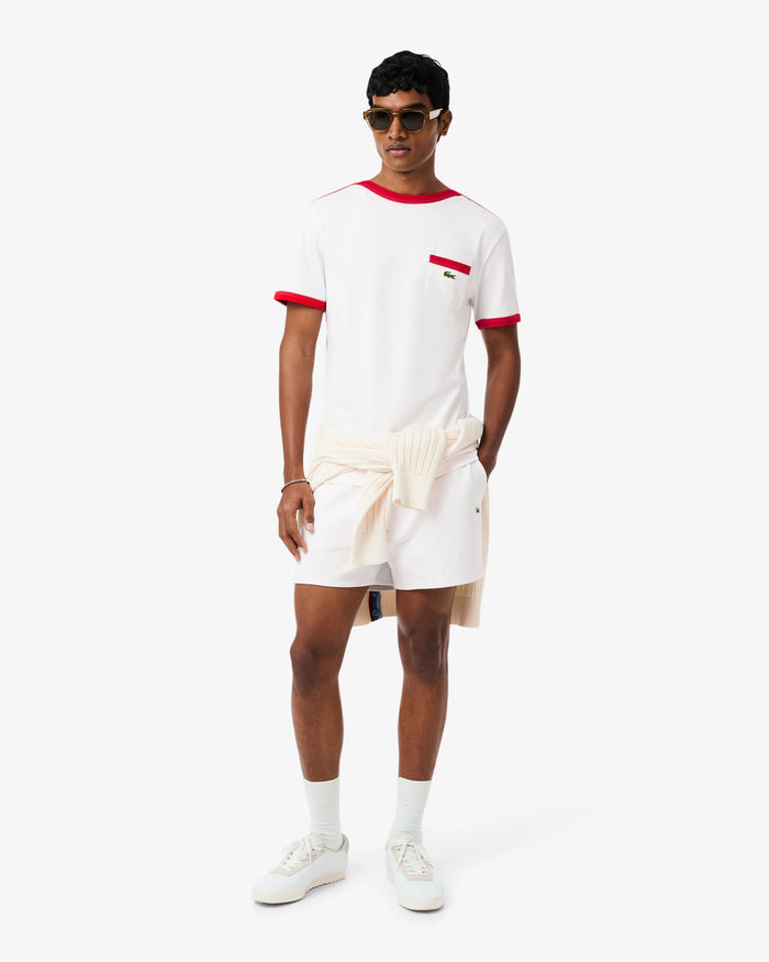 T-Shirts Lacoste Re-edition Logo Men's T-Shirt - TH1789-00-3MI
