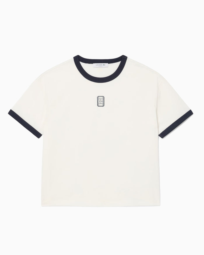 T-Shirts Lacoste Runway Logo Women's T-Shirt - TF8124-00-M4U
