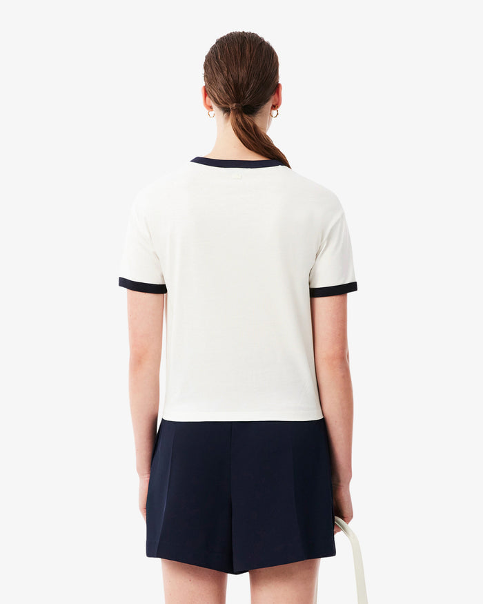 T-Shirts Lacoste Runway Logo Women's T-Shirt - TF8124-00-M4U