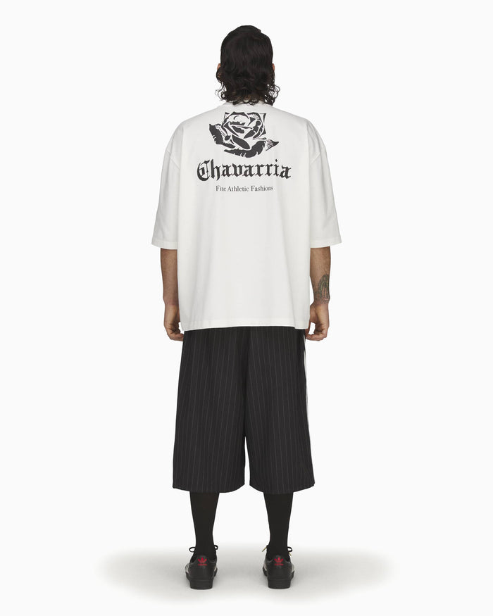 T-Shirts adidas Originals x Willy Chavarria Logo Half-Sleeved Oversize Men's T-Shirt - KR8687