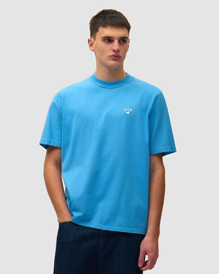T-Shirts Arte Antwerp Heart Logo Relaxed Men's T-Shirt - SS26-125T-Blue