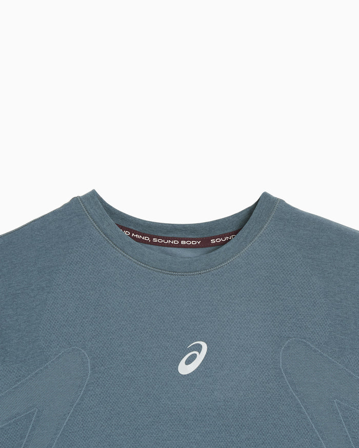 T-Shirts ASICS Road Seamless Logo Long-Sleeved Relaxed Men's T-Shirt - 2011D356-403