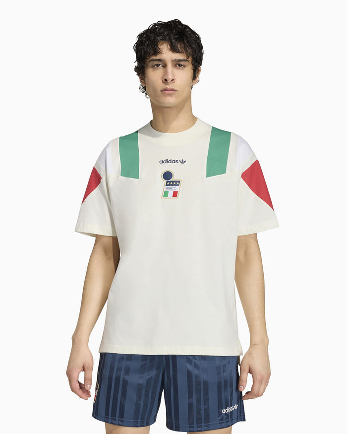 T-Shirts adidas Originals EQT Italia Football Logo Relaxed Men's T-Shirt - KG2597