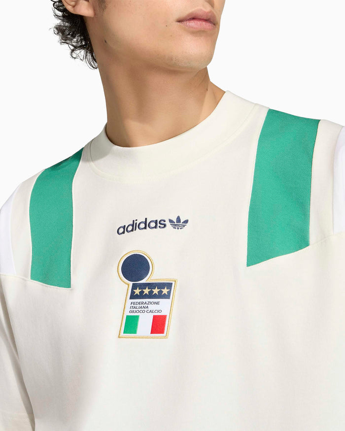 T-Shirts adidas Originals EQT Italia Football Logo Relaxed Men's T-Shirt - KG2597