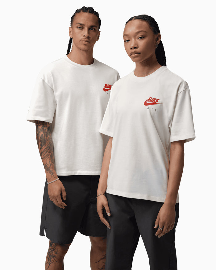 T-Shirts Jordan x Nigel Sylvester Bike "Brick After Brick" Logo Relaxed Unisex T-Shirt - IQ8148-133