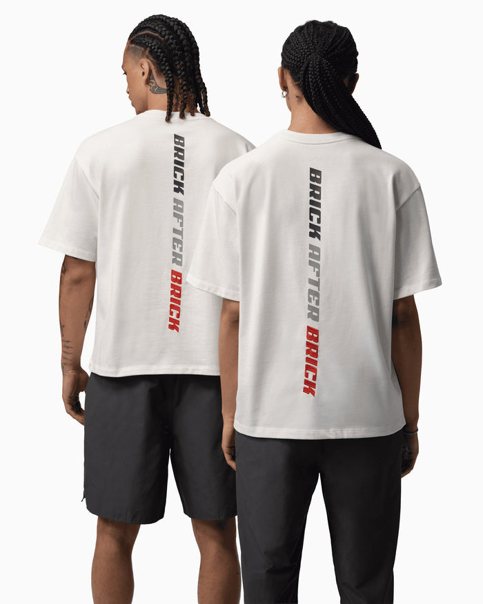 T-Shirts Jordan x Nigel Sylvester Bike "Brick After Brick" Logo Relaxed Unisex T-Shirt - IQ8148-133