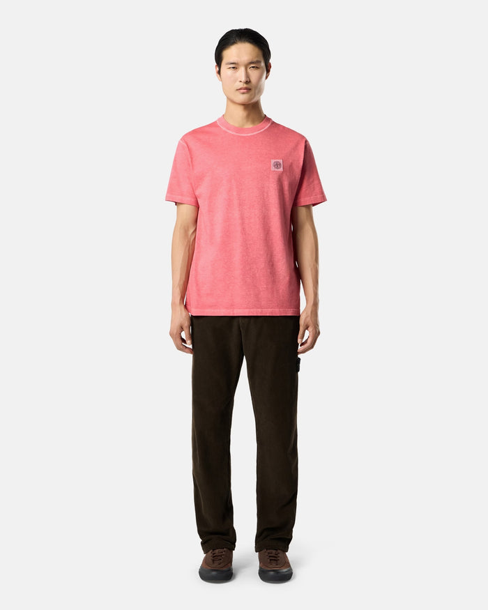 T-Shirts Stone Island "Fissato" Logo Slim Men's T-Shirt - L2S152100026-V0189