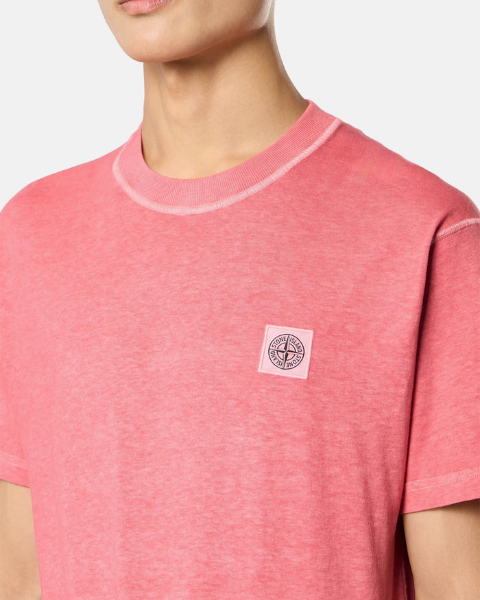 T-Shirts Stone Island "Fissato" Logo Slim Men's T-Shirt - L2S152100026-V0189