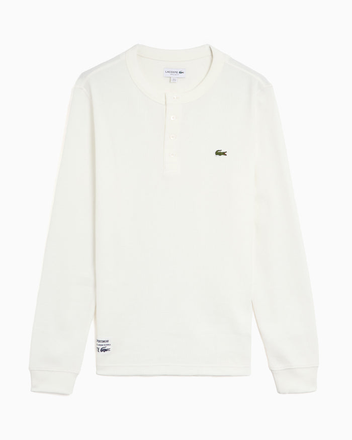 T-Shirts Lacoste Logo Long-Sleeved Straight Men's T-Shirt - TH1300-00-70V