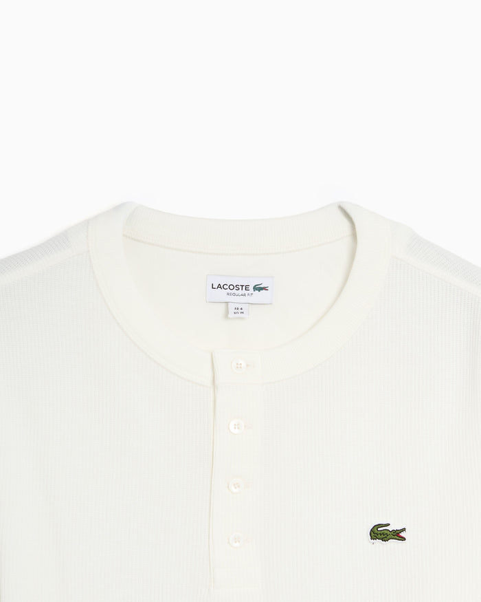 T-Shirts Lacoste Logo Long-Sleeved Straight Men's T-Shirt - TH1300-00-70V