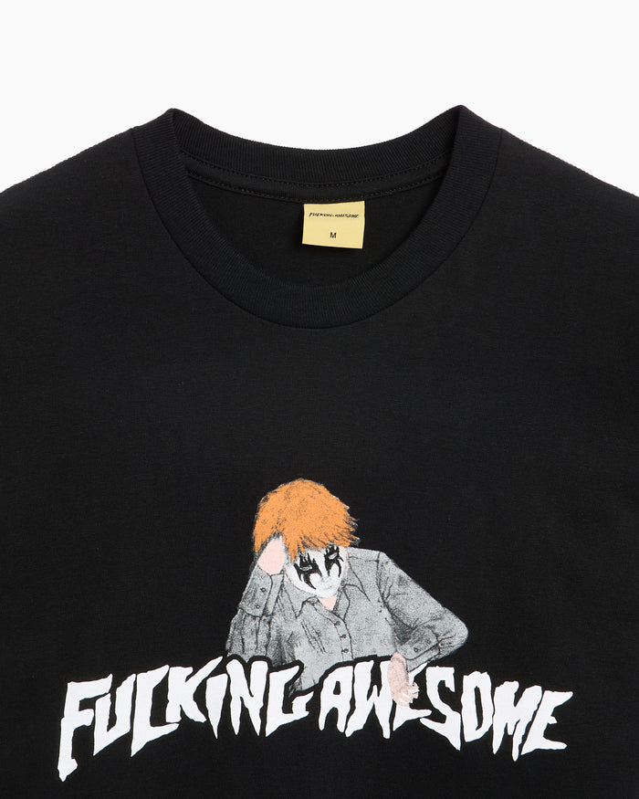 T-Shirts Fucking Awesome Aidan Painting Stamp Logo Men's T-Shirt Men's T-Shirt - PN25513