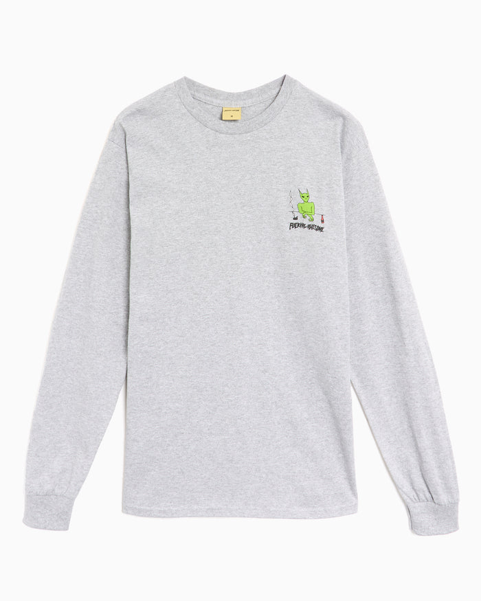 T-Shirts Fucking Awesome Drunk And Sad Men's Long Sleeve T-Shirt Men's T-Shirt - PN25504