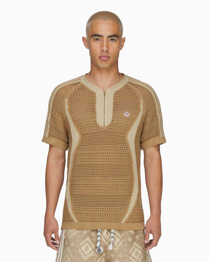 T-Shirts adidas Originals x CLOT Knit Unisex T-Shirt - KE7069