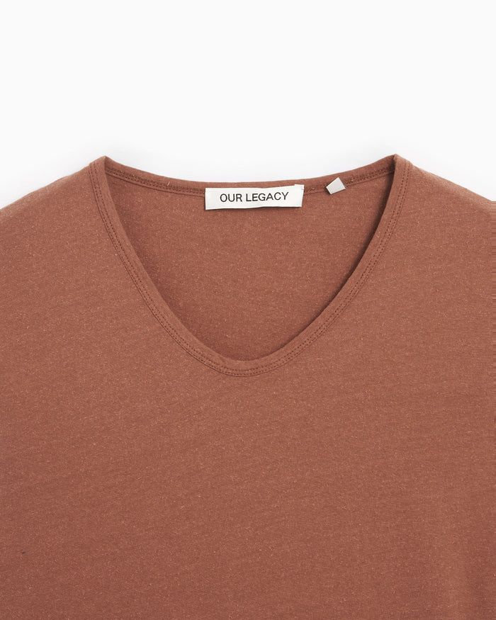 T-Shirts Our Legacy Men's U-Neck T-Shirt Men's T-Shirt - M2246UF