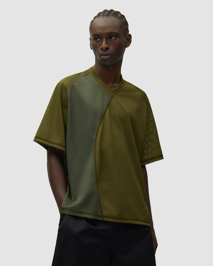 T-Shirts Arte Antwerp Multi Mesh Relaxed Men's T-Shirt - SS26-002T-Green