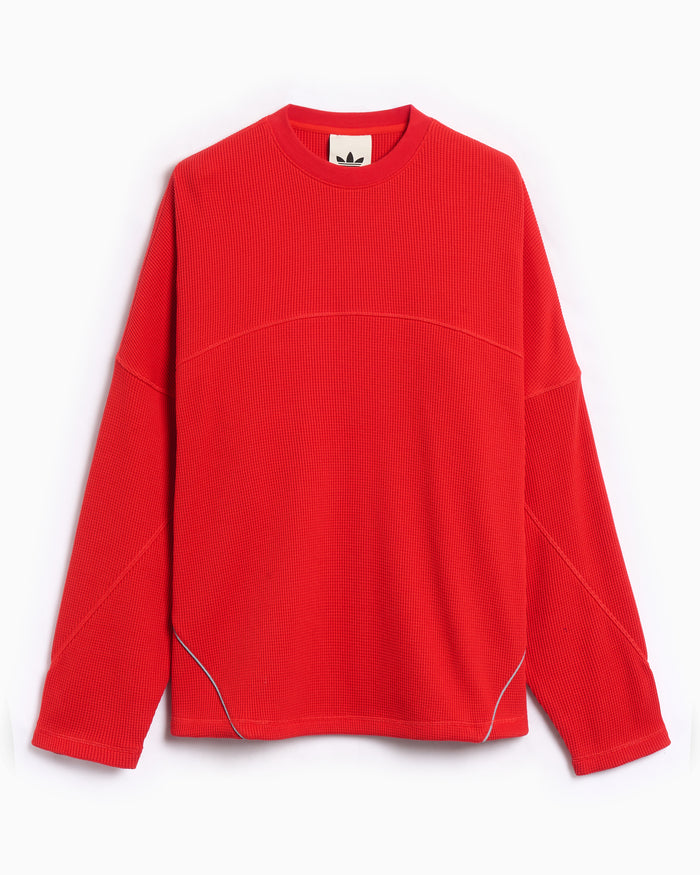 T-Shirts adidas Originals La Cienega Long-Sleeved Relaxed Unisex T-Shirt - JX6136