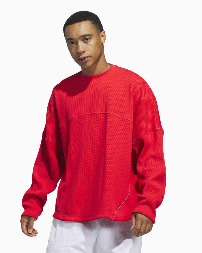 T-Shirts adidas Originals La Cienega Long-Sleeved Relaxed Unisex T-Shirt - JX6136
