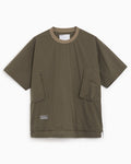 T-Shirts Poliquant The Deformed Relaxed Men's T-Shirt - 2601004-OLIVE
