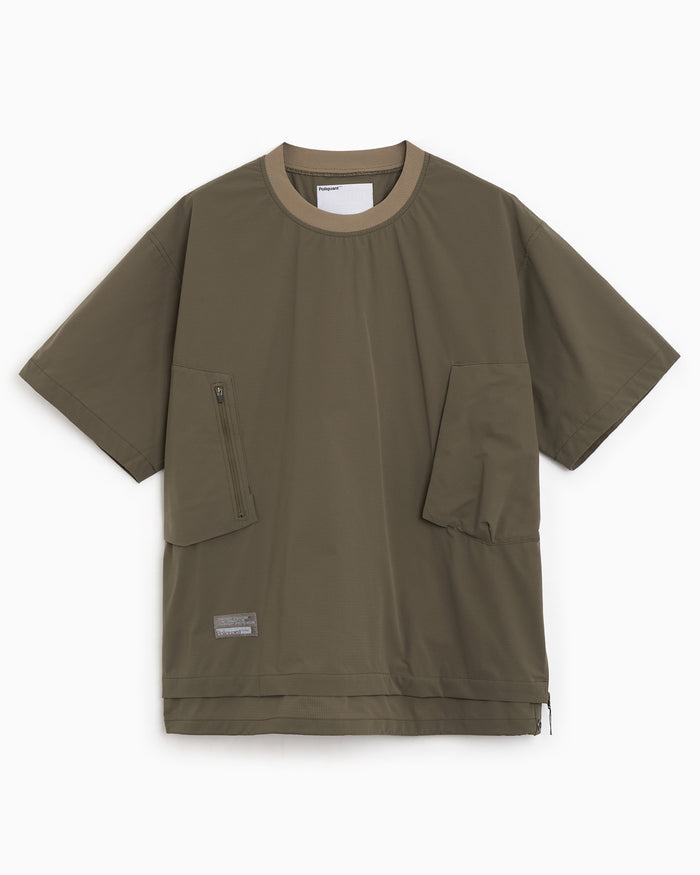 T-Shirts Poliquant The Deformed Relaxed Men's T-Shirt - 2601004-OLIVE