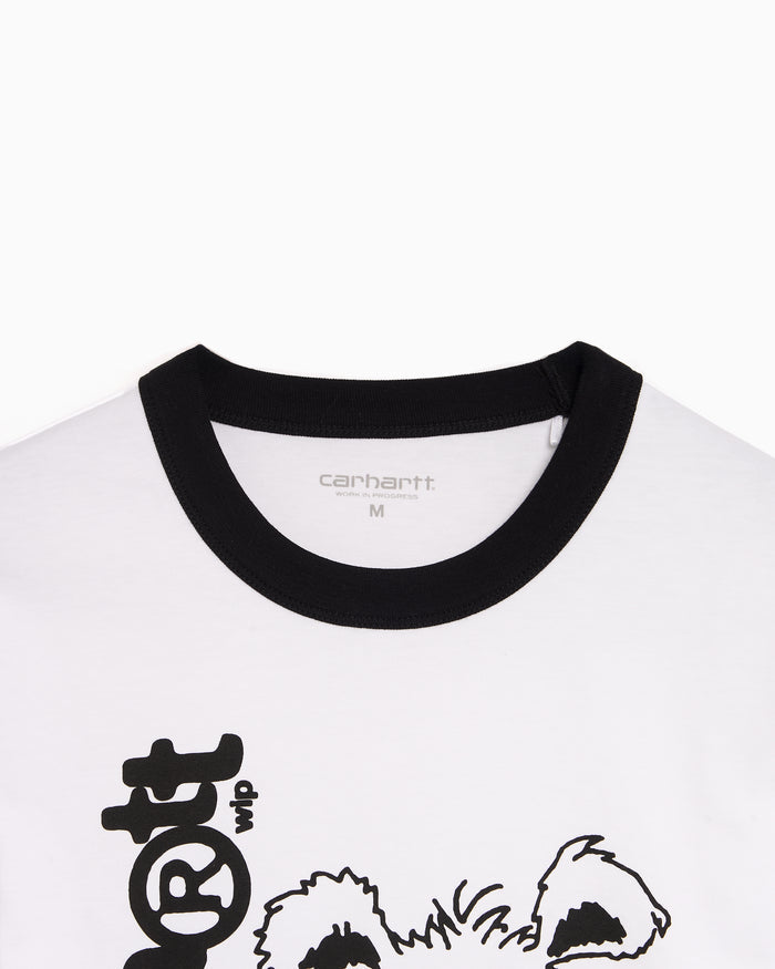 T-Shirts Carhartt WIP IP Ringer Slim Women's T-Shirt - I036392-00AXX