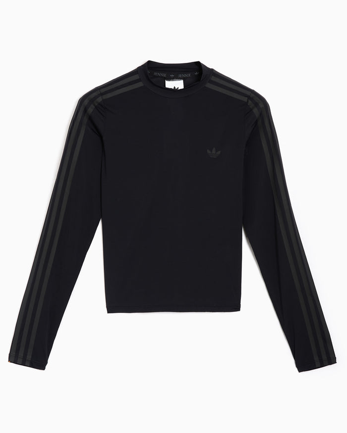T-Shirts adidas Originals x JENNIE Adiluna Season 2 Long-Sleeved Slim Women's T-Shirt - LD8931