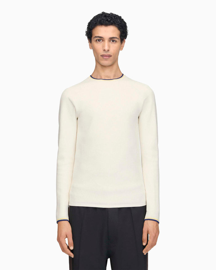 T-Shirts Y-3 x Wales Bonner Long-Sleeved Slim Men's T-Shirt - KS3975