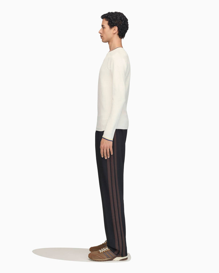 T-Shirts Y-3 x Wales Bonner Long-Sleeved Slim Men's T-Shirt - KS3975