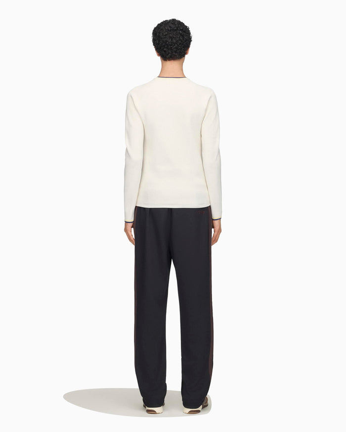 T-Shirts Y-3 x Wales Bonner Long-Sleeved Slim Men's T-Shirt - KS3975