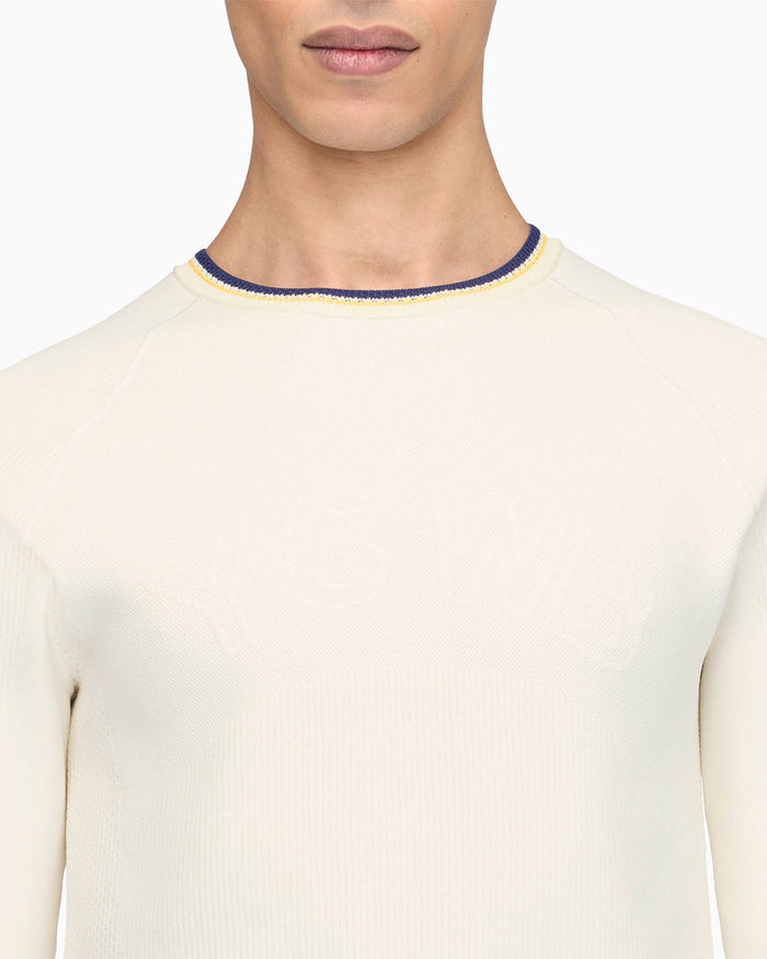 T-Shirts Y-3 x Wales Bonner Long-Sleeved Slim Men's T-Shirt - KS3975