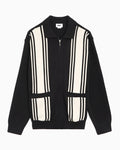 Jackets Coats OBEY Clothing Matt Striped Men's Cardigan - 151010046-BKM