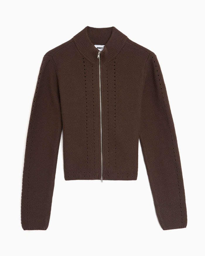 Jackets Coats OBEY Clothing Meredith Women's Cardigan - 251000141-CHO