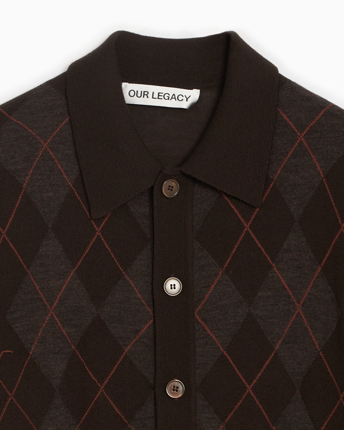 Jackets Coats Our Legacy Pub Argyle Men's Cardigan - M4253EP