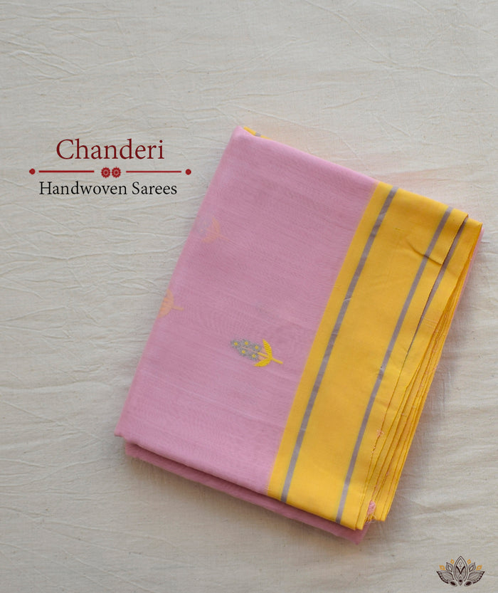 Chanderi Handwoven Saree