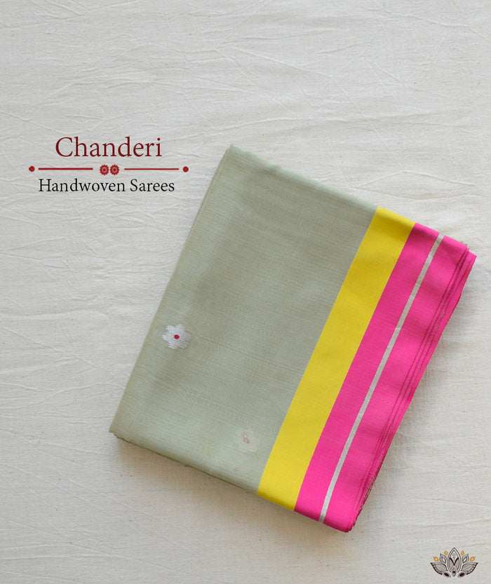 Chanderi Handwoven Saree