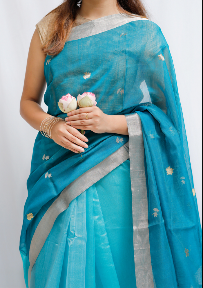 Chanderi Handwoven Saree