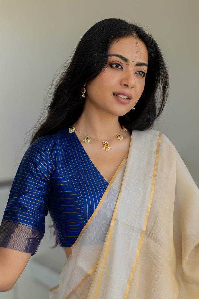 Chanderi Handwoven Saree