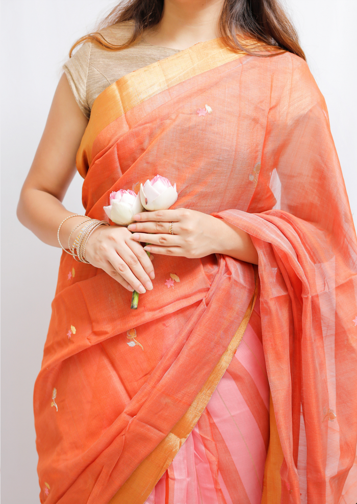 Chanderi Handwoven Saree