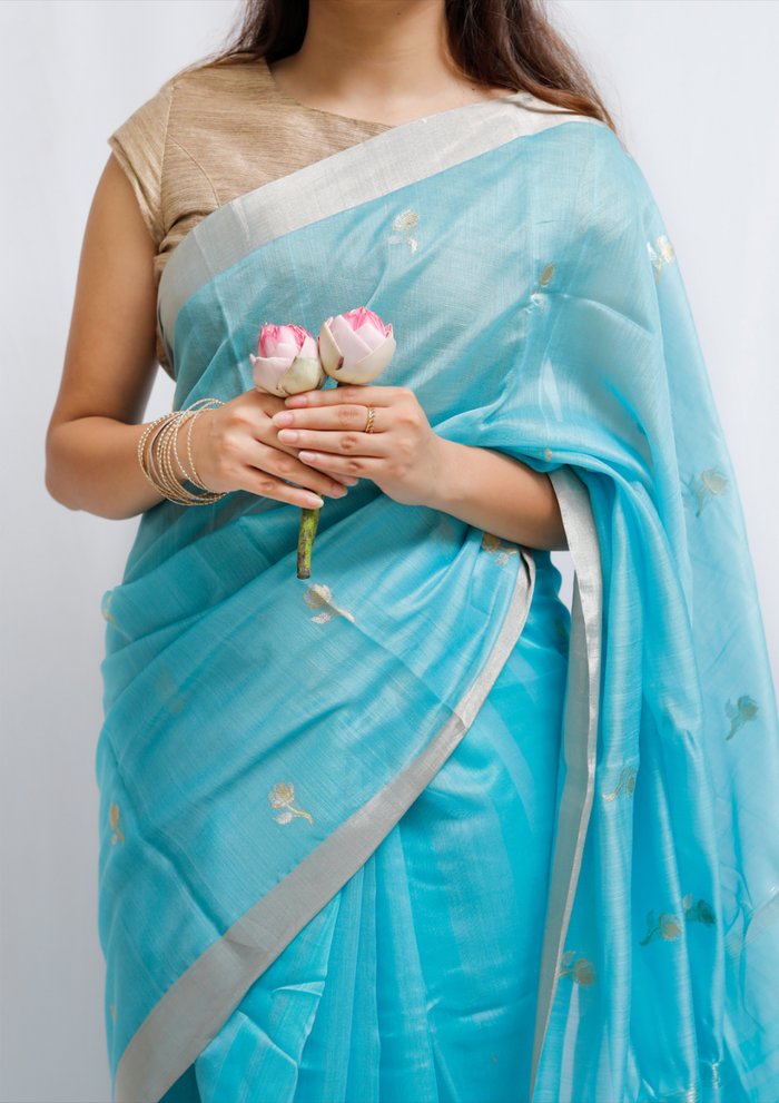 Chanderi Handwoven Saree