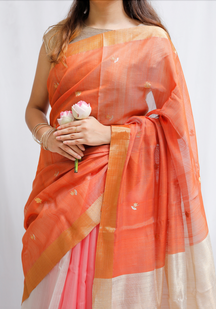 Chanderi Handwoven Saree