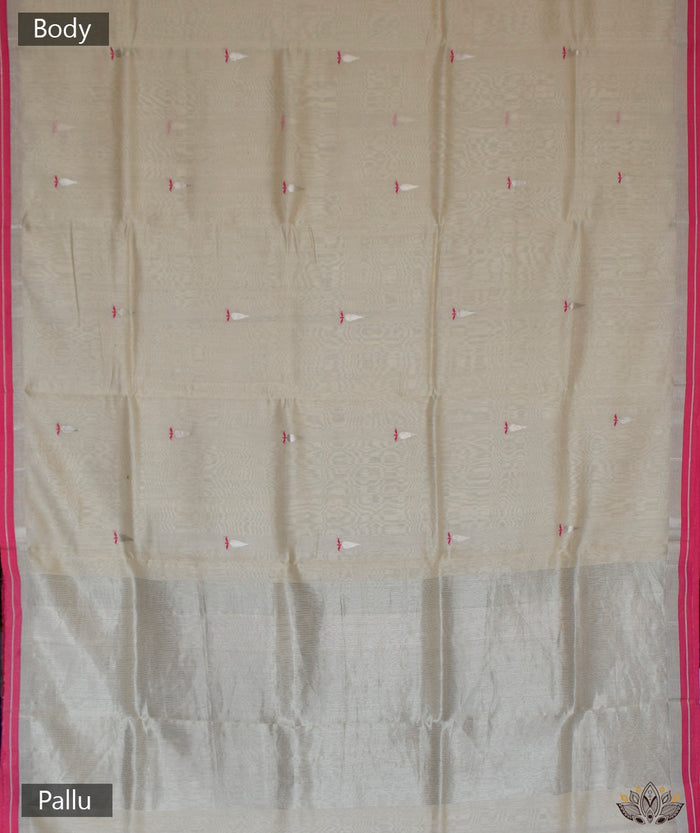 Chanderi Handwoven Saree