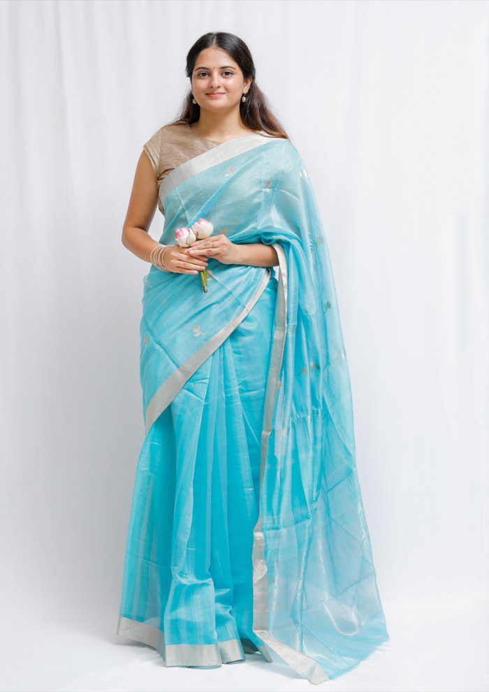 Chanderi Handwoven Saree