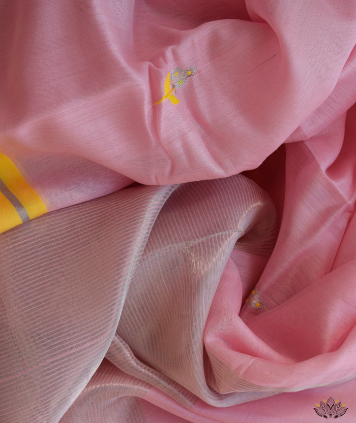 Chanderi Handwoven Saree