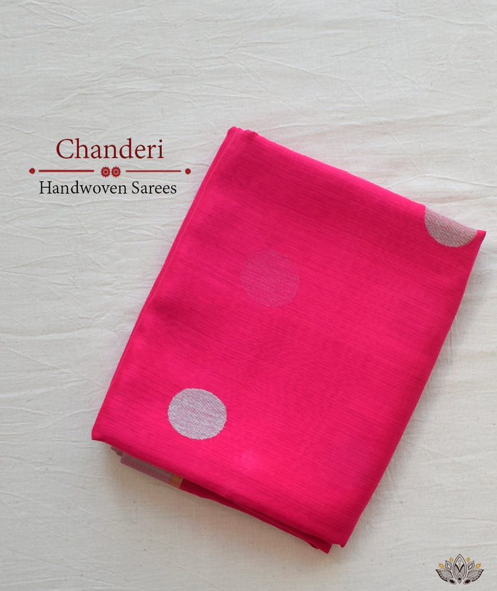 Chanderi Handwoven Saree