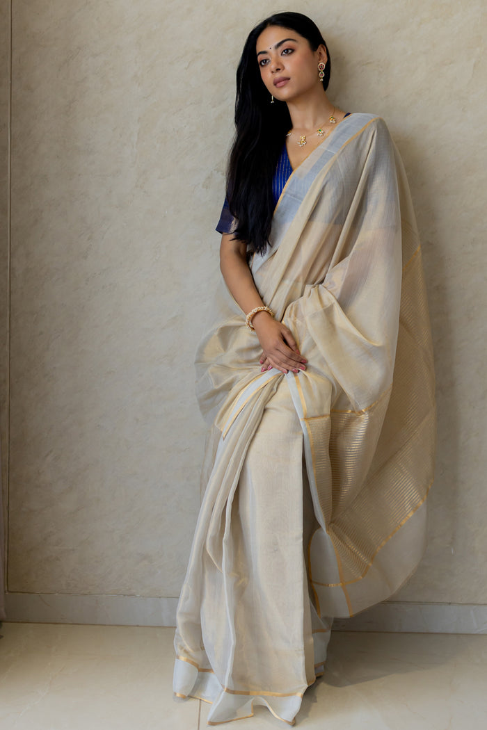 Chanderi Handwoven Saree