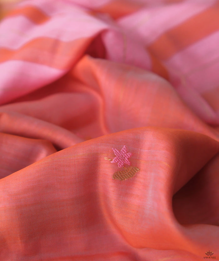 Chanderi Handwoven Saree